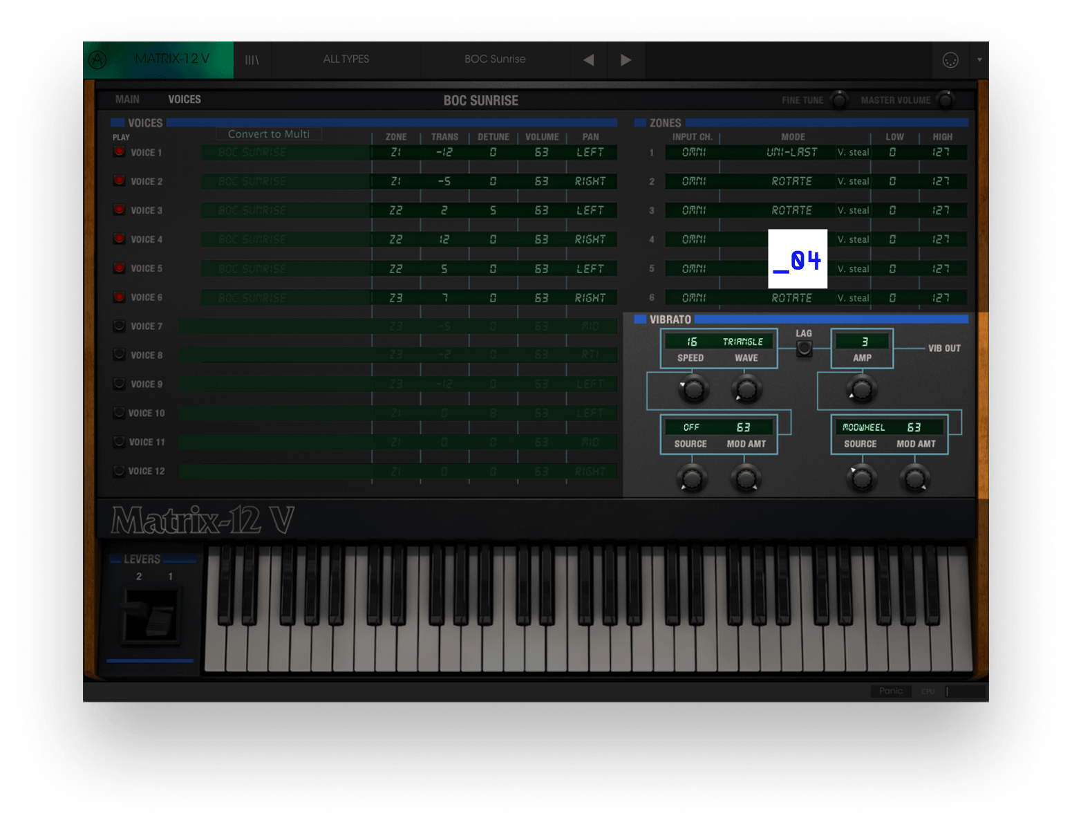 Standalone Vibrato